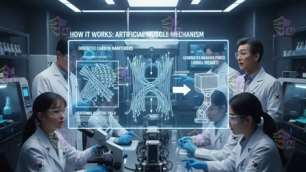 South Korean Scientists Develop Artificial Muscle 4,000 Times Stronger